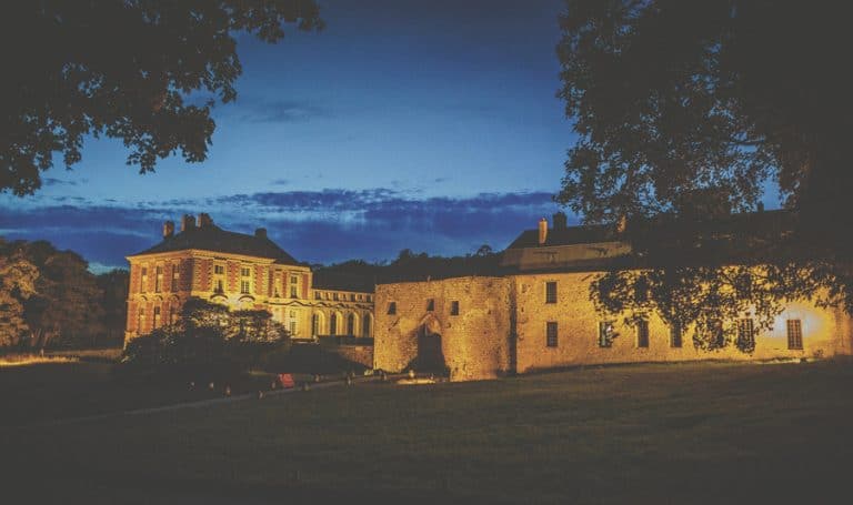 Chateau vallery at nightime