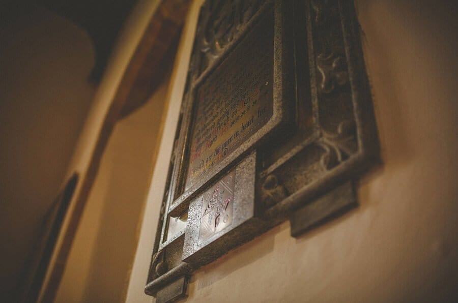 A wall of the church