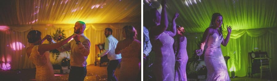 Dancing in the marquee