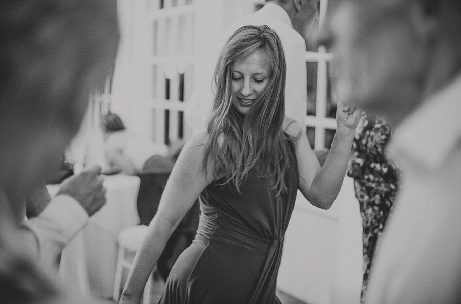 A lady on the dancefloor in Clifton, Bristol