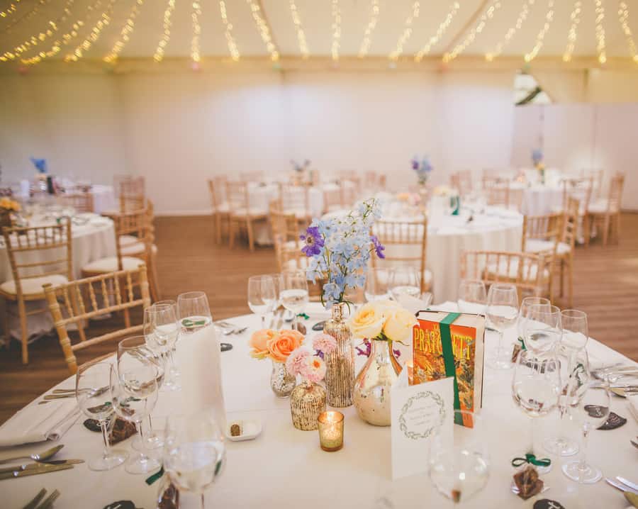 The wedding table at Fulham Palace