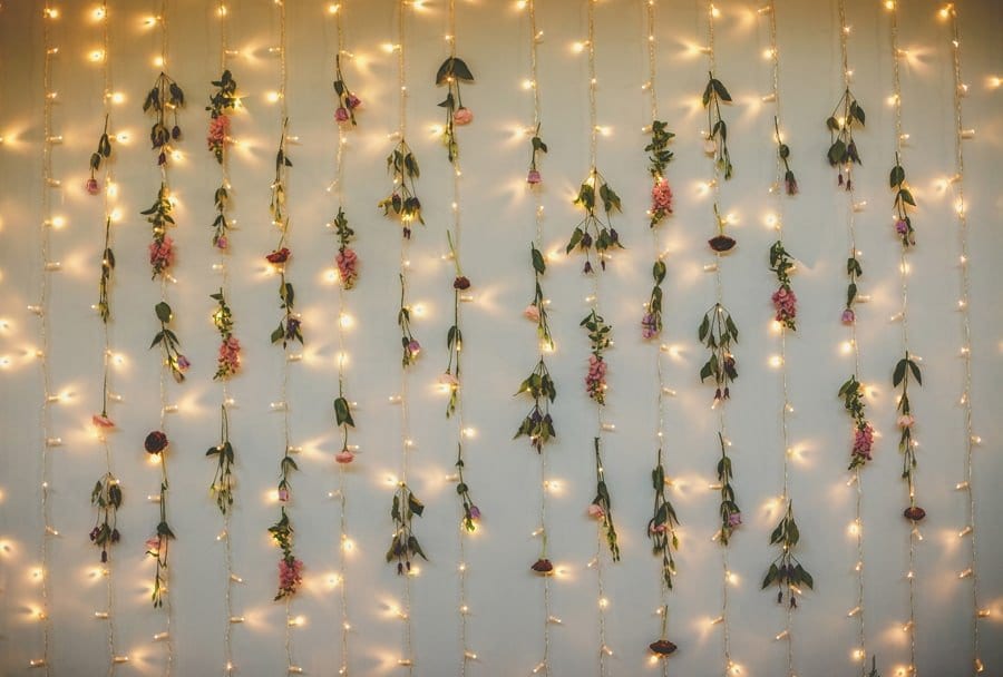 Decorative lights hang from the wall at The Matara Centre