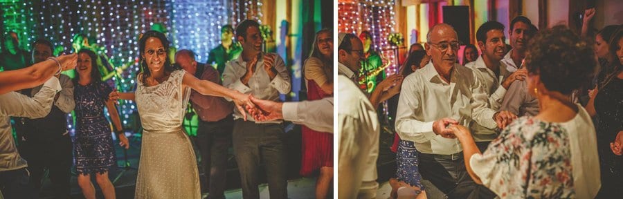 Dancing in the old barn at Micklefield Hall
