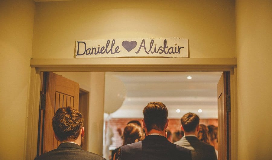 Wedding guests arrive for the wedding ceremony at Sopley Mill