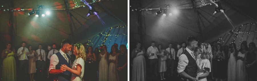 The first dance in the tipi